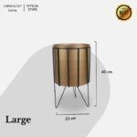 Kloris Pot Decoration Metal Medium - Image 5