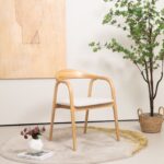 Yume Armrest Dining Chair – Refined Seating Inspired Spaces - Image 2