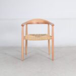 Omiya Classic Armrest Dining Chair – Luxury Comfort Design - Image 4