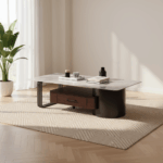 Glintora Coffee Table – Luxury Modern Table with Ceramic Top - Image 2