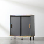 Ligno Alto Cabinet – Modern Storage Solution with Oak Finish - Image 3