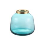 Urbanloft Home Clara Glass Vase Decoration - Image 3