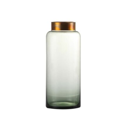 Urbanloft Home Zona Glass Vase Decoration - Tall