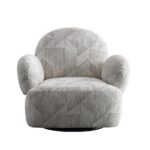 Nuvella Lounge Chair – Luxury Swivel for Modern Living - Image 2