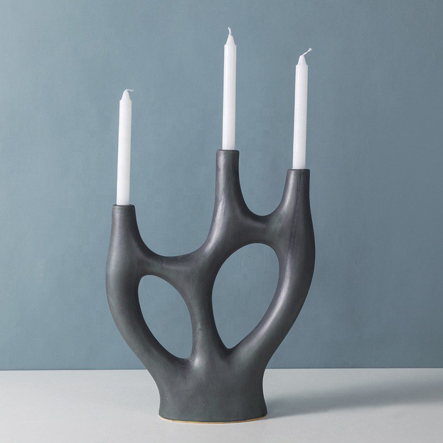 1c00fe8c-de22-41de-b111-8ae6068f812f.jpg Marsh Ceramic Metal Glaze Vase - Image 3