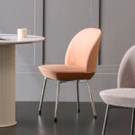 Velora Dining Chair Pink – Elegant, Comfortable & Modern - Image 2