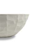 Dekorasi Meja Urbanloft Home Hellen Fruit Bowl Ceramic Medium White - Image 6