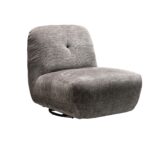 Suvra Armless Lounge Chair - A Masterpiece of Modern Luxury