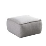Rin Ottoman Medium Grey – Luxury Ottoman for Modern Living