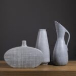 Vase Bunga Urbanloft Home Alba Vase Ceramic - Image 3