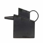 Saquon Ceramic Metal Glaze Vase - Image 2