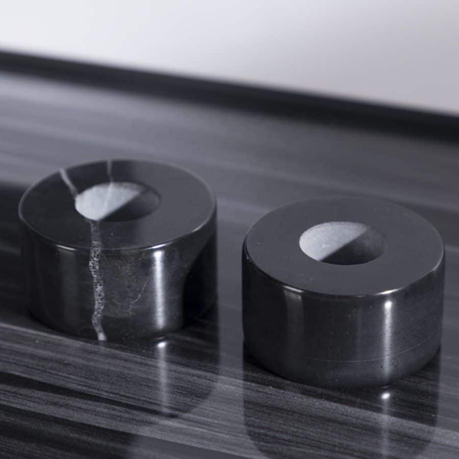 2f73cb05-e4ca-4508-bfce-306483d89b34.jpg Clapton Candle Holder Black – Elegant Luxury Marble Decor - Image 1