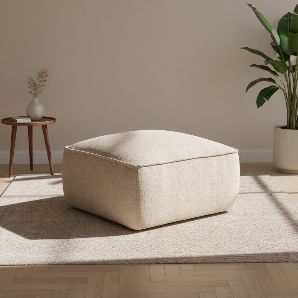 3253d06d-1967-48f8-9a66-b71153904d0b.png Rin Ottoman Large Cream – Timeless Luxury & Ultimate Comfort - Image 2