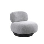 Muffa Lounge Chair Grey – Luxury Modern Lounge Chair