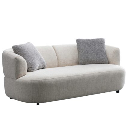 Grevillea 2-Seater Sofa in White – Timeless & Luxury Seating