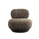 Muffa Lounge Chair Brown – Luxury & Sculptural Elegance - Image 2