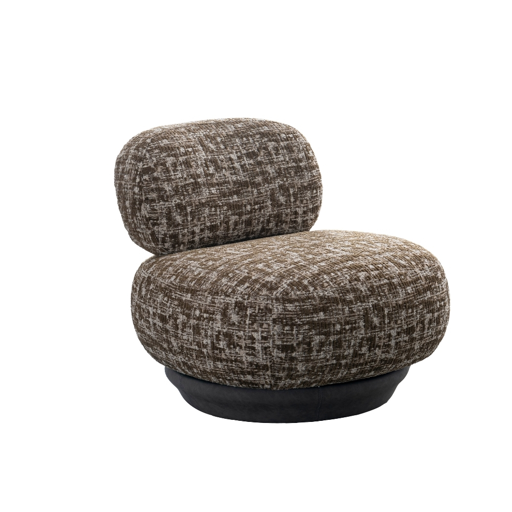 38-1.jpg Muffa Lounge Chair Brown – Luxury & Sculptural Elegance - Image 1