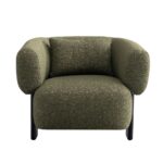 Muffle Lounge Chair Green – Luxury Comfort for Home - Image 3