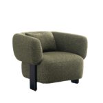 Muffle Lounge Chair Green – Luxury Comfort for Home
