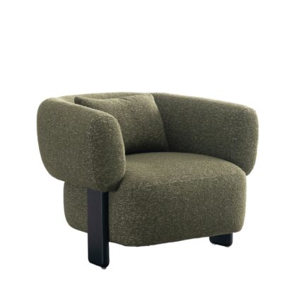 Muffle Lounge Chair Green – Luxury Comfort for Home
