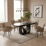 Vetta Core Dining Table – Luxury Dining for Modern Homes - Image 2