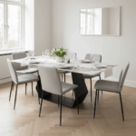 Hexaform Dining Table – Bold Luxury, Lasting Strength - Image 2