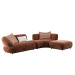 Veluna Sofa Ottoman – Premium Modular Luxury Comfort