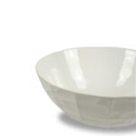 Dekorasi Meja Urbanloft Home Hellen Fruit Bowl Ceramic Medium White - Image 7