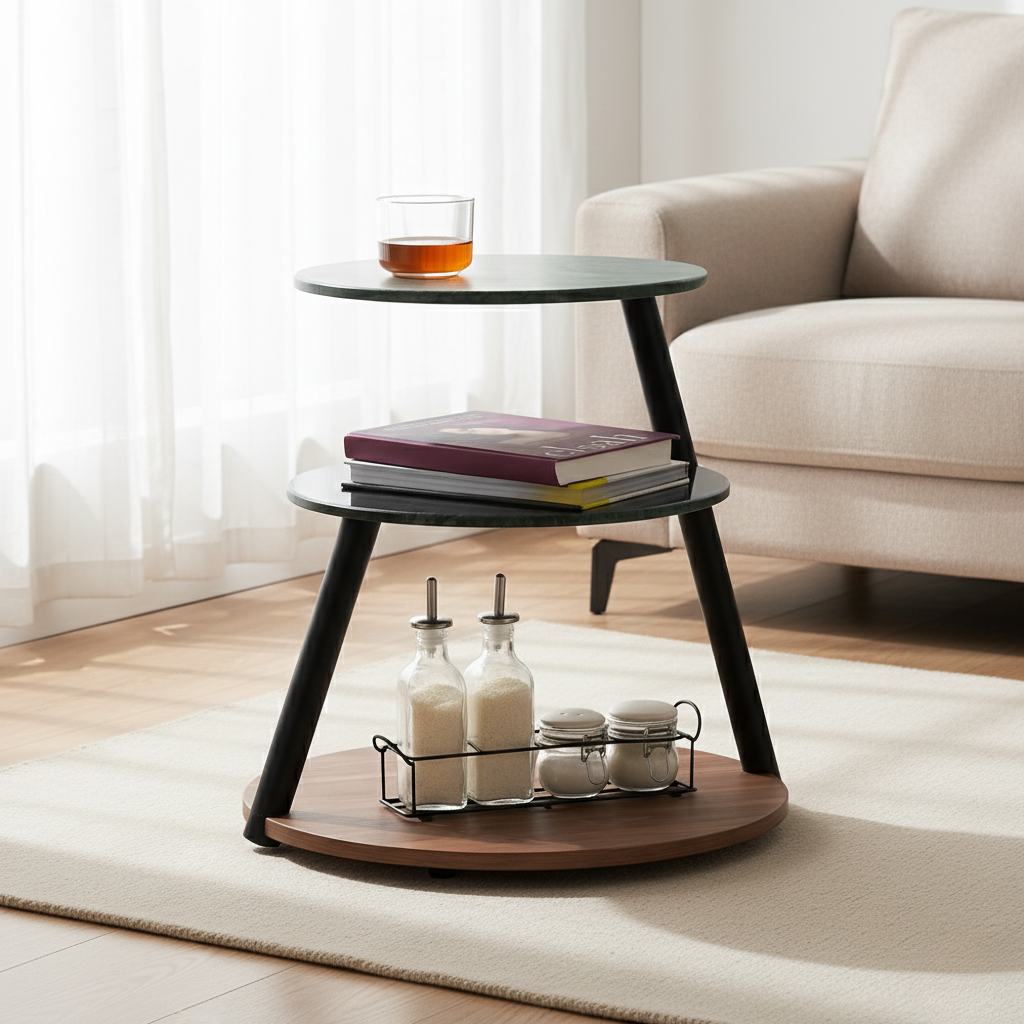 6c1b8ab7-8ab2-42a7-aba2-60eb673cd889.png Quilto Side Table – Timeless Luxury for Your Home - Image 2