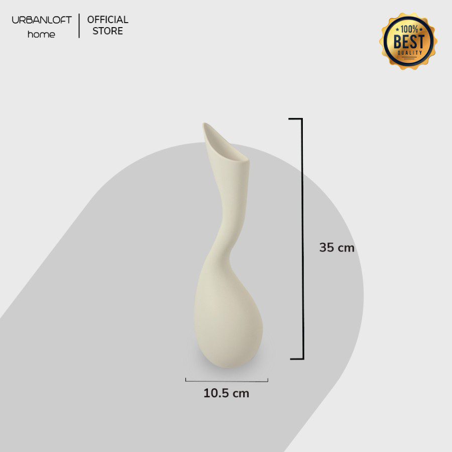 6f15789e-ea84-40c7-bc8f-960194d06b1e.jpg Ton White Ceramic Vas Bunga Dekorasi - Image 3