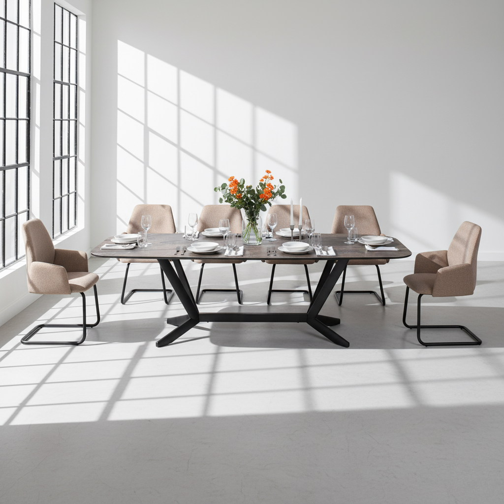 7edf69ef-0911-4982-a150-ec4c6713bd6f.png Plexon Dining Table – Exquisite Design, Unbreakable Strength - Image 2