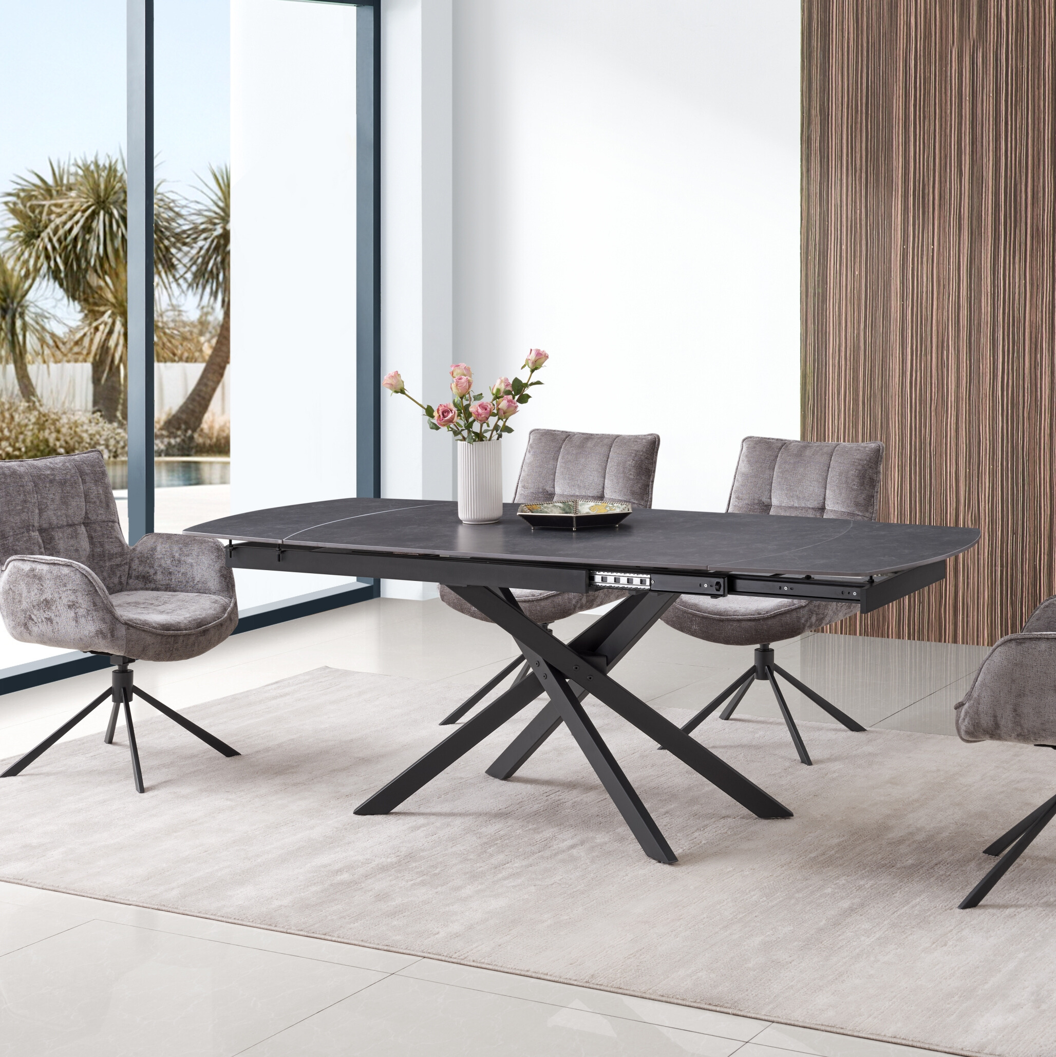 8621f76d-cc0a-4d75-93db-bb80f1c34623.jpg Gerbera Dining Table - Stylish & Long-Lasting Luxury - Image 2