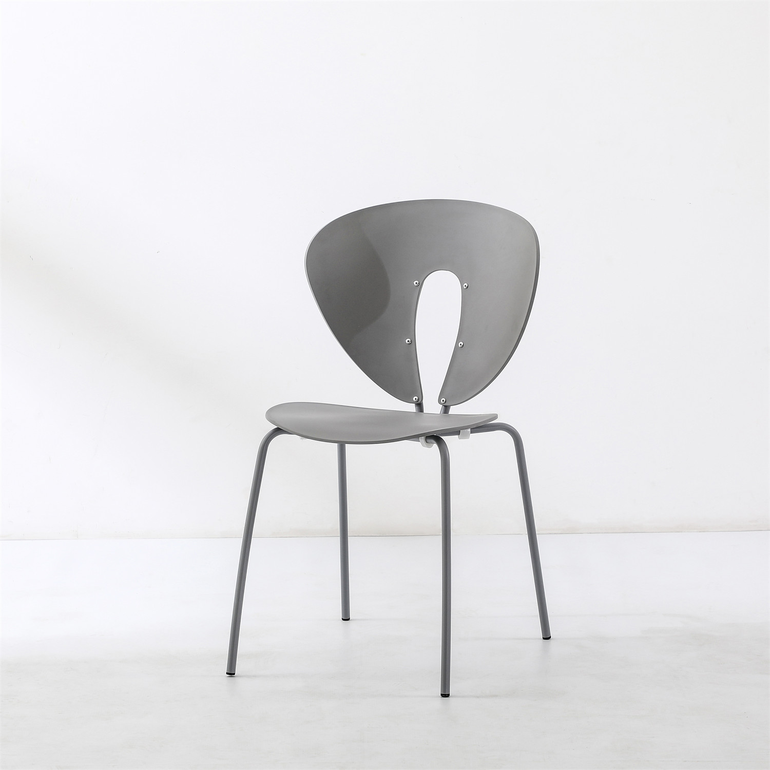 8639-GREY.jpg Claure Dining Chair in Grey – Premium Comfort & Style - Image 2