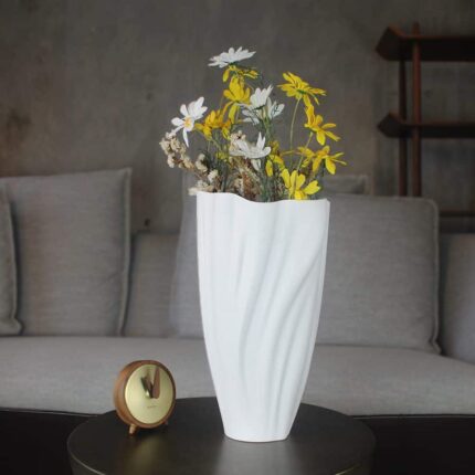 Vorhang Ceramic Vas Bunga Dekorasi