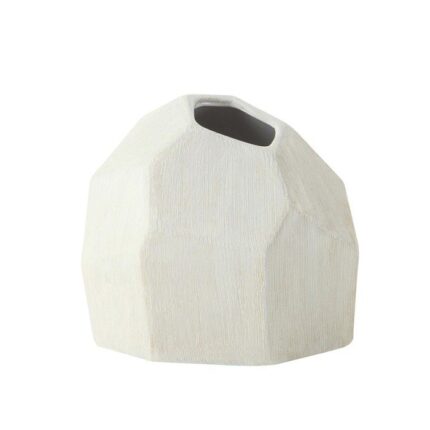 Imprevu Ceramic Vase Decoration - White