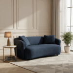 Caltha 2-Seater Sofa Navy – Exquisite Comfort & Style - Image 4