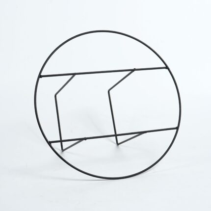 Buchen Round Book Holder Decoration