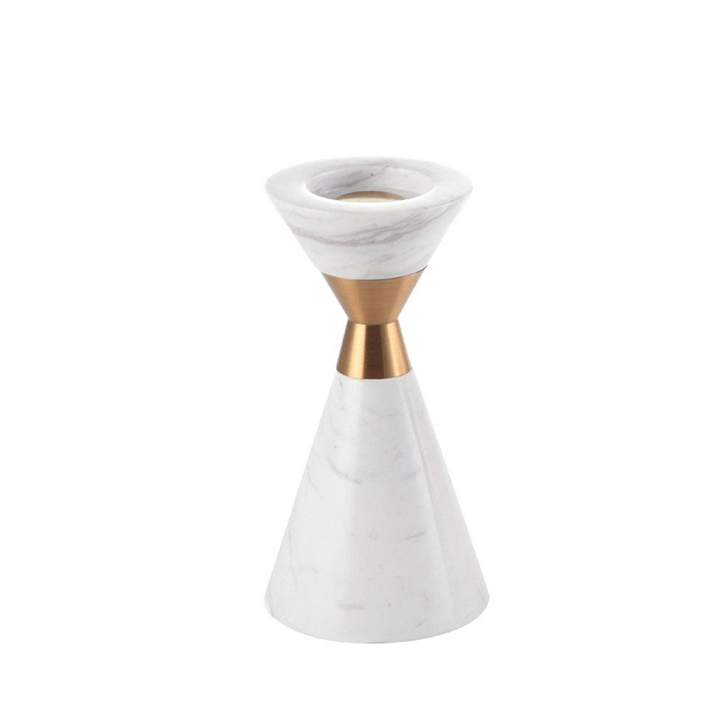 C30006W2.jpg Skiba Candle Holder – Luxury Marble Design for Home Decor - Image 2