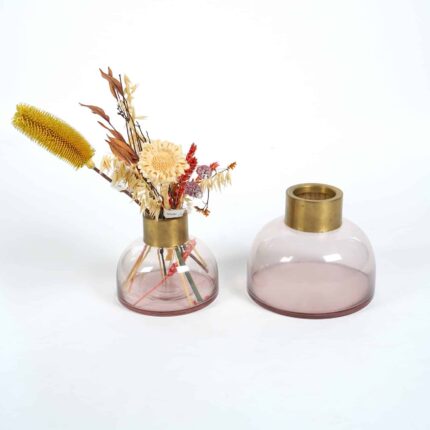 Urbanloft Home Cinzia Glass Vase Glass