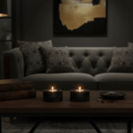 Clapton Candle Holder Black – Elegant Luxury Marble Decor - Image 4