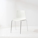 Haru Dining Chair White – Timeless Comfort & Elegant Style - Image 2