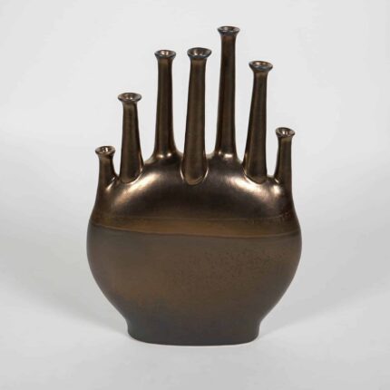 Dupont Ceramic Metal Glaze Vase