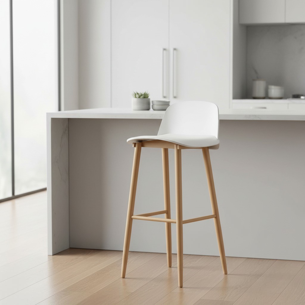 Clyra Fern H.90 cm Bar Stool - Comfortable Durable Choice