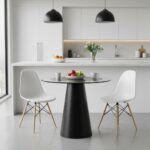 Azuron D.84cm Dining Table – A Modern Classic Built to Last - Image 2