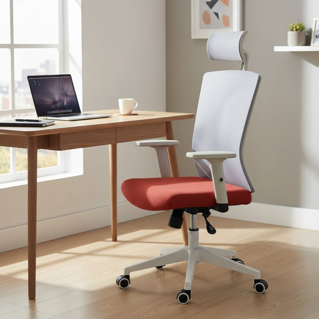 DeWatermark.ai_1759564919758.jpeg Chairvo Headrest Office Chair – Ultimate & Ergonomic Luxury - Image 2