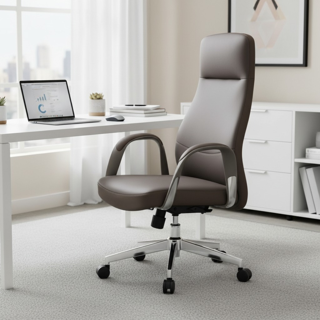 DeWatermark.ai_1759572371455.jpeg Helivox Executive Office Chair – Intelligent Seating Comfort - Image 2