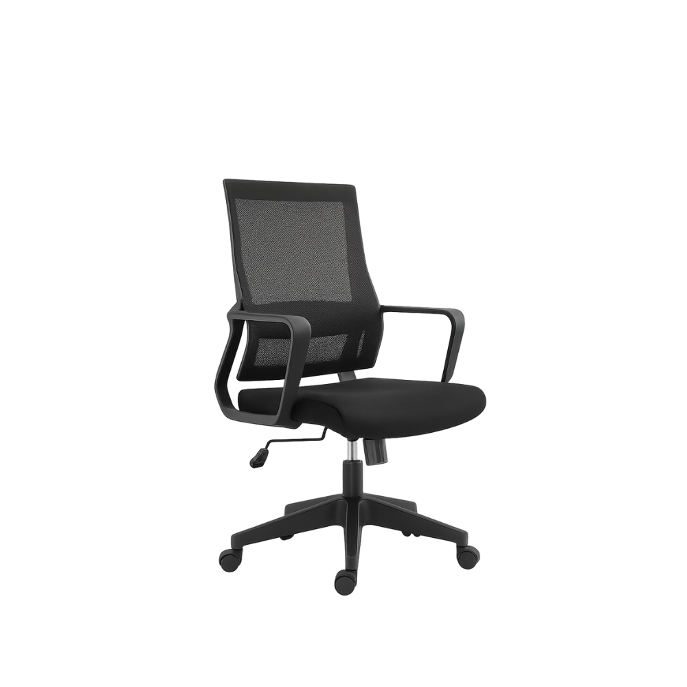 Desain-tanpa-judul-10-1.png Stryv Basic Office Chair – Ergonomic Mesh Back Support - Image 1