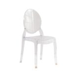 Glezia Armless Dining Chair – Minimalist Luxury Comfort Seat