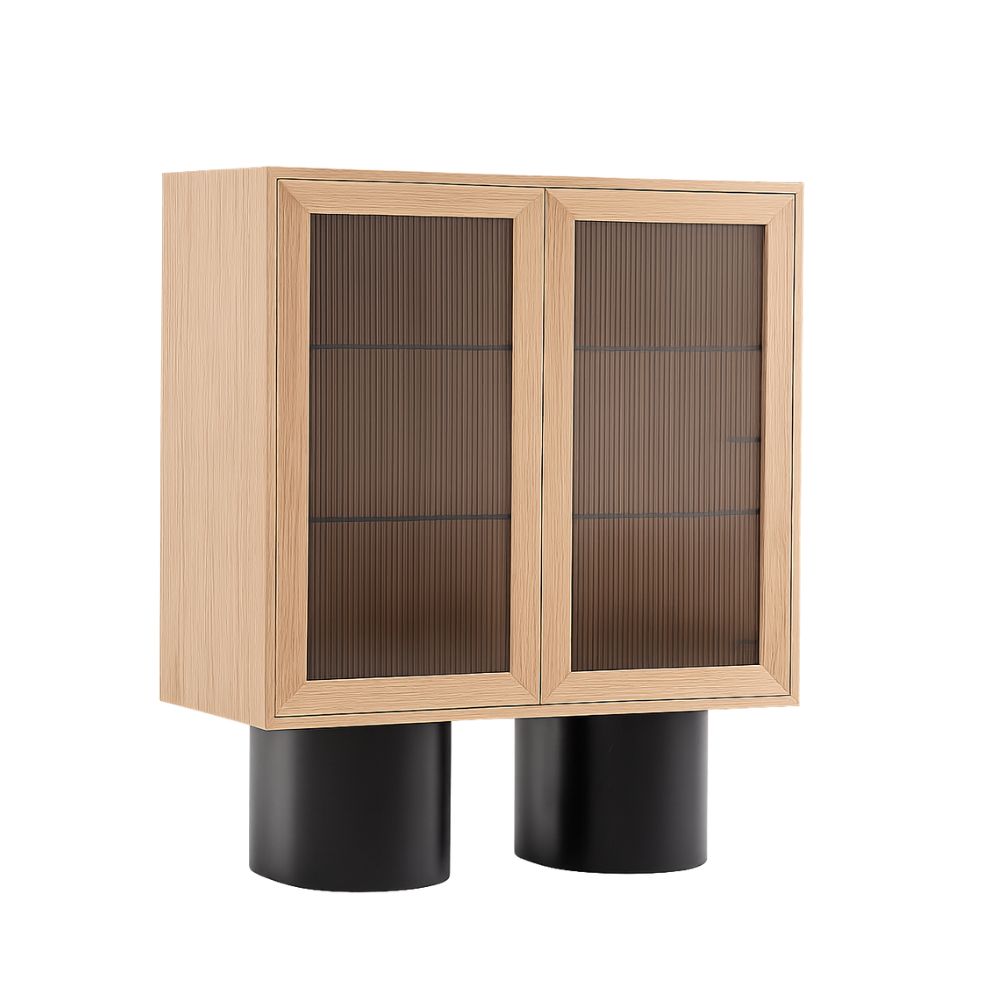 Blocca Storage Glass Cabinet - Lux Elegant Storage Solution