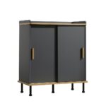 Ligno Alto Cabinet – Modern Storage Solution with Oak Finish